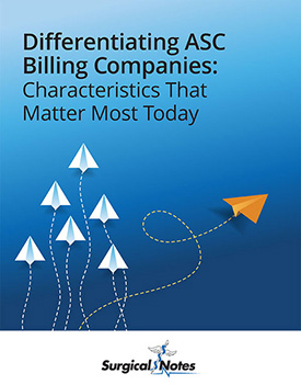 E-book cover image: Differentiating ASC Billing Companies: Characteristics That Matter Most Today