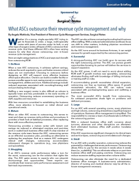 The Impact of Overlooking Key Elements of the ASC Revenue Cycle