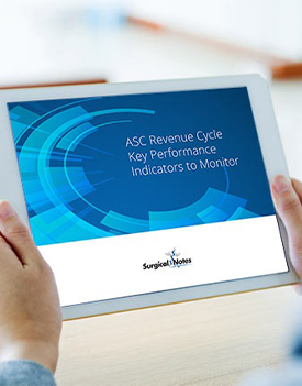 E-book cover image: ASC Revenue Cycle Key Performance Indicators to Monitor